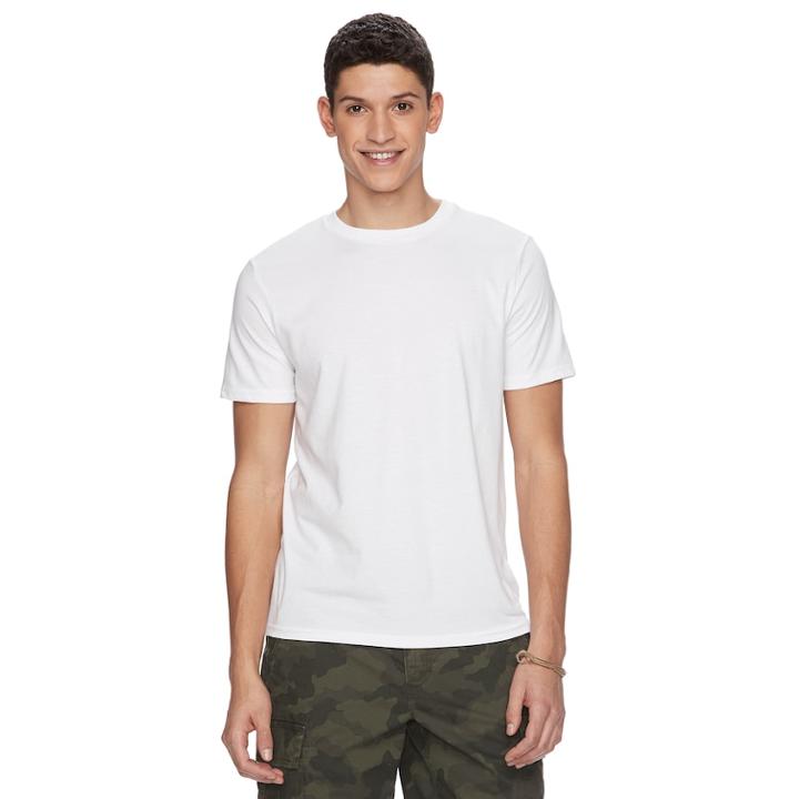 Big & Tall Urban Pipeline&reg; Ultimate Heather Tee, Men's, Size: Xl Tall, White
