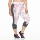 Plus Size Tek Gear&reg; Performance Capris, Women's, Size: 3xl, Light Pink