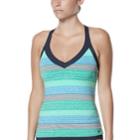 Women's Nike Adjustable Tankini Top, Size: Small, Green Oth
