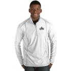 Men's Antigua Los Angeles Clippers Tempo Quarter-zip Pullover, Size: Xl, White