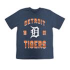Boys 8-20 Detroit Tigers Stitches Basic Tee, Size: M 10-12, Blue (navy)