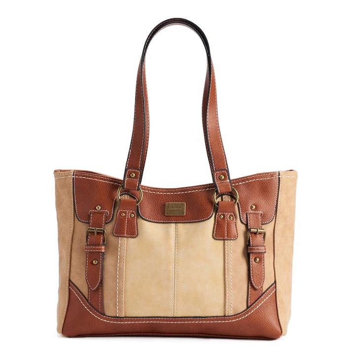 Concept Copeland Contrast Tote, Women's, Lt Brown