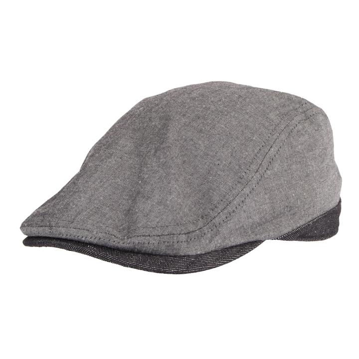 Men's Levi's&reg; Pieced Flat Top Ivy Cap With Back Adjuster, Dark Grey