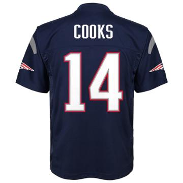 Boys 8-20 New England Patriots Brandin Cooks Mid-tier Jersey, Size: S 8, Navy Cooks