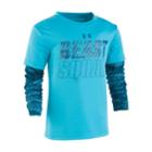Boys 4-7 Under Armour Beast Squad Mock Layer Graphic Tee, Size: 4, Med Blue