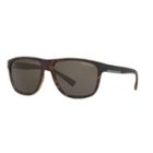Armani Exchange Ax4052s 58mm Rectangle Sunglasses, Women's, Med Brown