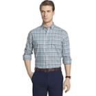 Big & Tall Van Heusen Flex Stretch Regular-fit Non-iron Button-down Shirt, Men's, Size: 3xl Tall, Light Blue