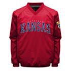 Men's Franchise Club Kansas Jayhawks Coach Windshell Jacket, Size: Small, Red
