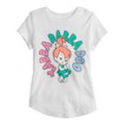 Girls 4-10 Jumping Beans&reg; The Flintstones Pebbles Graphic Tee, Size: 5, White
