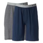 Men's Hanes 2-pack Shorts, Size: Large, Red/coppr (rust/coppr)