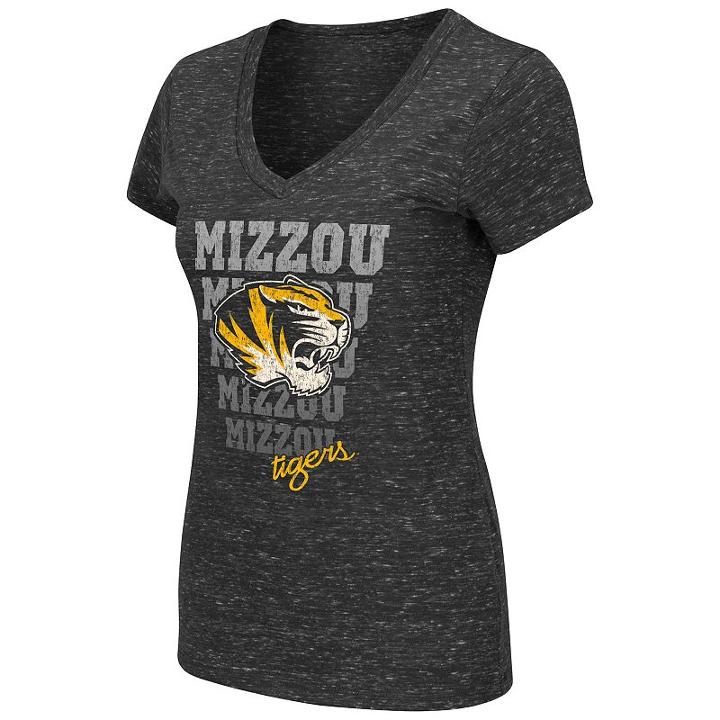 Women's Missouri Tigers Delorean Tee, Size: Large, Ovrfl Oth