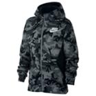 Boys 8-20 Nike Full-zip Club Camo Hoodie, Size: Large, Grey