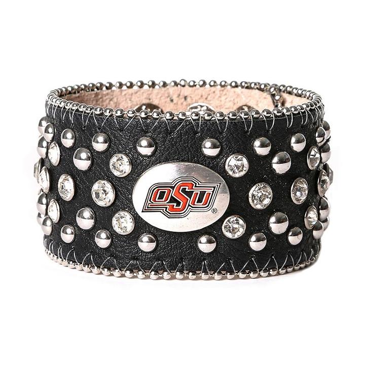 Women's Oklahoma State Cowboys Glitz Cuff Bracelet, Orange