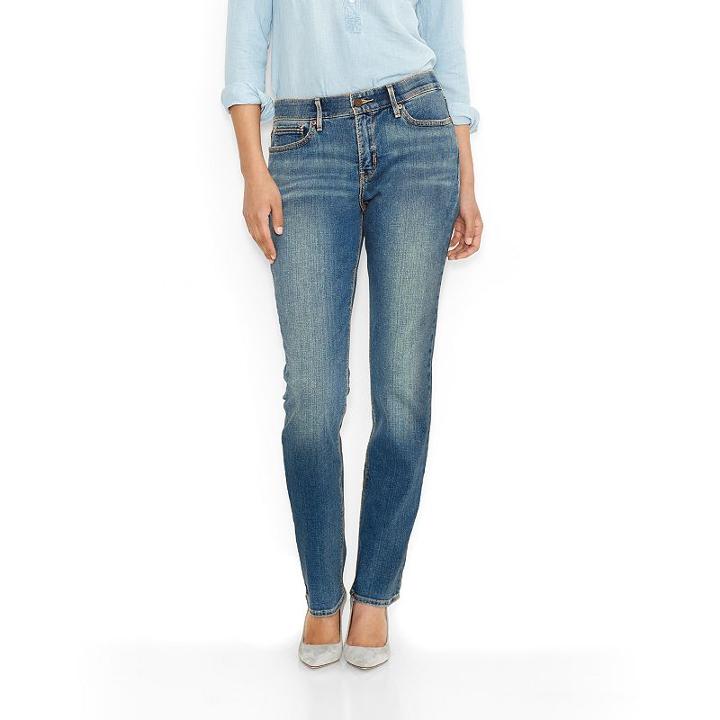 Women's Levi's&reg; 525&trade; Perfect Waist Straight-leg Jeans, Size: 16/33 Avg, Dark Blue
