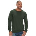Big & Tall Sonoma Goods For Life&trade; Classic-fit Coolmax Crewneck Sweater, Men's, Size: 3xb, Dark Green
