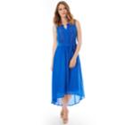 Women's Apt. 9&reg; Embroidered High-low Dress, Size: Large, Brt Blue