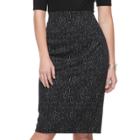 Women's Apt. 9&reg; Tummy Control Pull-on Pencil Skirt, Size: Large, Black
