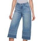 Women's Jennifer Lopez Release Hem Cropped Jeans, Size: 2 - Regular, Blue Other