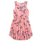 Girls 7-16 So&reg; Printed Dress, Size: Xxl/16, Brt Pink