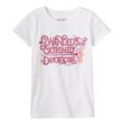 Girls 7-16 J.k. Rowling Fantastic Beasts Glitter Graphic Tee, Girl's, Size: Small, White