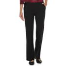 Women's Croft & Barrow&reg; Pull-on Bootcut Pants, Size: 12 T/l, Black