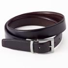 Croft & Barrow, Big & Tall &reg; Reversible Stitch-edge Faux-leather Belt, Men's, Size: 46, Black
