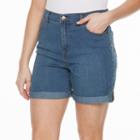 Women's Gloria Vanderbilt Amanda Shorts, Size: 8, Light Blue