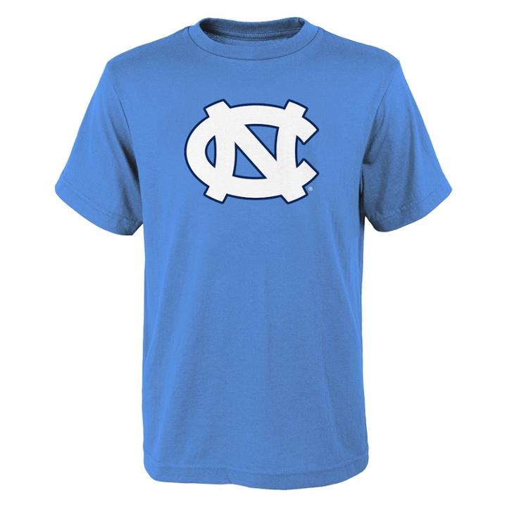 Boys 4-18 North Carolina Tar Heels Primary Logo Tee, Size: 8-10, Light Blue