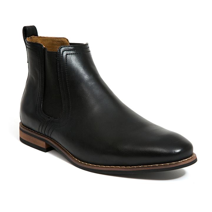 Deer Stags Award Men's Chelsea Boots, Size: Medium (8), Black