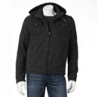 Men's Xray Slim Lightweight Hooded Jacket, Size: Xl, Black