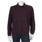 Men's Safe Harbor Classic-fit Banded-bottom Polo, Size: Xl, Dark Red