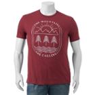 Big & Tall Sonoma Goods For Life&trade; The Mountains Are Calling Tee, Men's, Size: Xl Tall, Med Pink