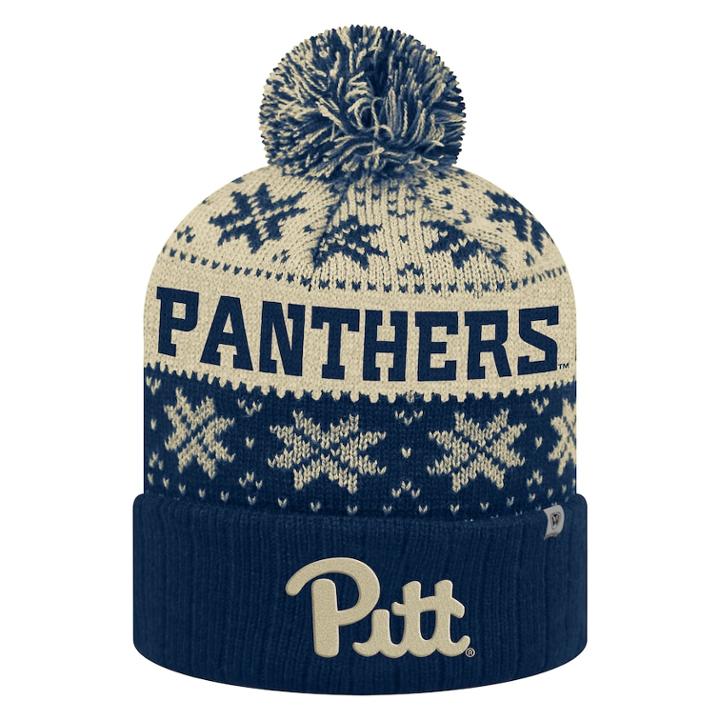 Adult Top Of The World Pitt Panthers Subarctic Beanie, Adult Unisex, Blue (navy)