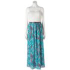 Juniors' Lily Rose Lace Sweetheart Maxi Dress, Girl's, Size: Xs, Multicolor