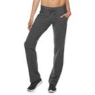 Women's Tek Gear&reg; Lounge Pants, Size: Xs Short, Dark Grey