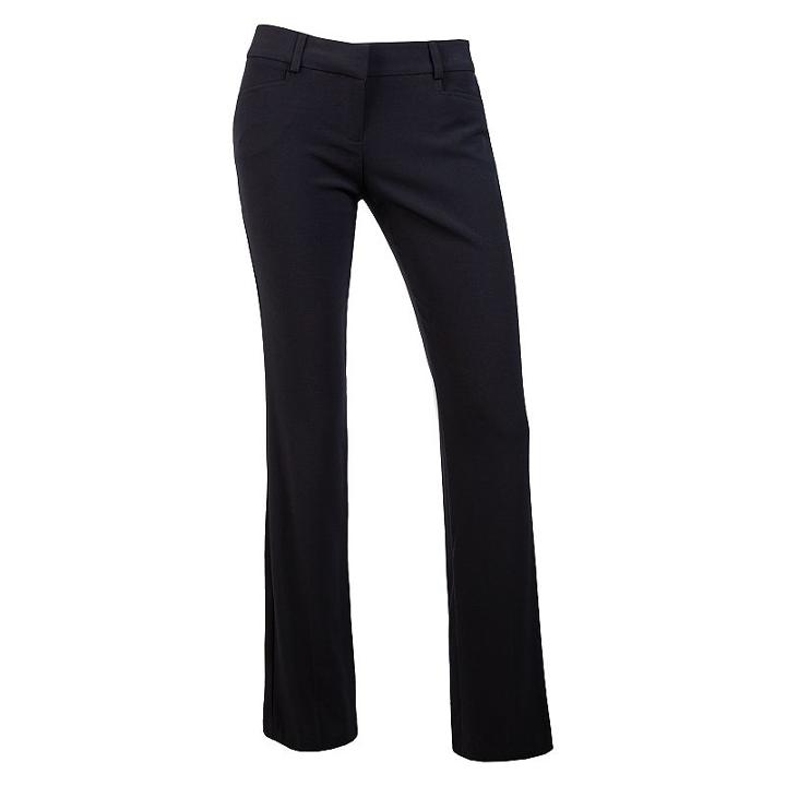 Juniors' Iz Byer California Slim Bootcut Pants, Girl's, Size: 3, Black