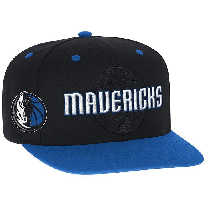 Men's Adidas Dallas Mavericks Draft Snapback Cap, Multicolor