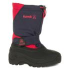 Kamik Snowfox Toddlers' Waterproof Winter Boots, Kids Unisex, Size: 13, Blue (navy)
