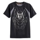 Boys 4-7x Star Wars A Collection For Kohl's Darth Vader Foiled Mesh Raglan Tee, Size: 7, Black