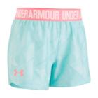 Toddler Girl Under Armour Logo Band Play Up Shorts, Size: 3t, Turquoise/blue (turq/aqua)