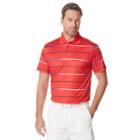 Big & Tall Grand Slam Classic-fit Striped Driflow Performance Golf Polo, Men's, Size: 2xb, Brt Red