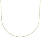 24k Gold-over-silver Venetian Box Chain Necklace, Women's, Multicolor