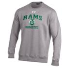 Men's Under Armour Colorado State Rams Rival Fleece Sweatshirt, Size: Medium, Gray