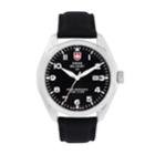 Swiss Military By Charmex(cx) Men's Pilot Watch - 78333-11-a, Size: Large, Black