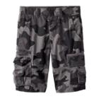 Boys 8-20 Urban Pipeline&reg; Canvas Cargo Shorts, Boy's, Size: 12, Dark Grey