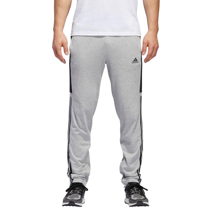 Men's Adidas Cotton Pants, Size: Medium, Med Grey