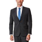 Men's J.m. Haggar Premium Slim-fit Stretch Suit Coat, Size: 44 - Regular, Grey (charcoal)