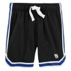 Boys 4-8 Oshkosh B'gosh&reg; Mesh Shorts, Boy's, Size: 5, Black