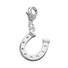 Personal Charm Sterling Silver Horseshoe Charm, Women's