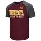 Men's Colosseum Minnesota Golden Gophers Spotter Henley, Size: Medium, Dark Red